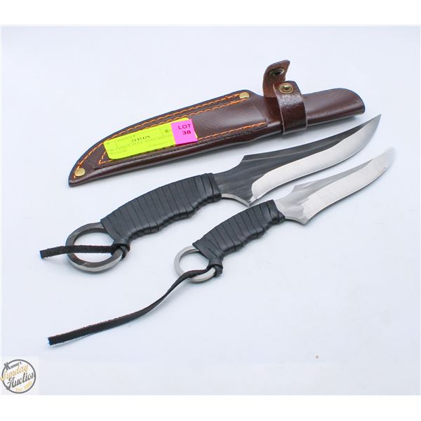 NEW 2 PIECE FULL TANG HANDLE SURVIVAL