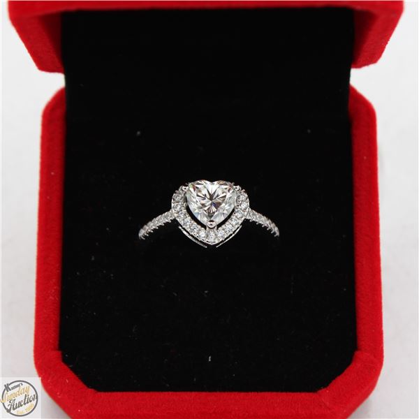 #3546-1.00 CT GRA CERTIFIED HEART BRILLIANT