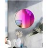 Image 1 : BRAND NEW ARTLOGE ROUND IRIDESCENT MIRROR 67X67CM