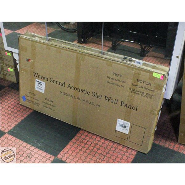 BRAND NEW LARGE SLAT ACOUSTIC PANELS SOUND PROOF