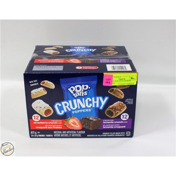 22 X 28G POPTARTS CRUNCHY POPPERS