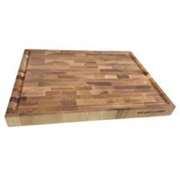 WOODFORCHEF BIRCH BUTCHER BLOCK 1.5"X13.75"X17.75"