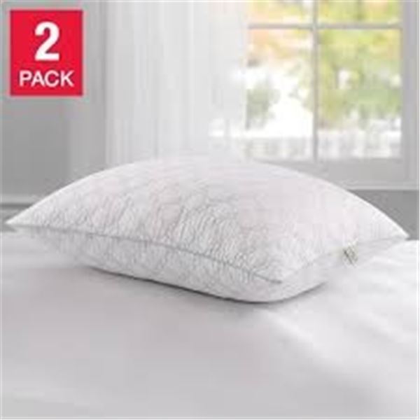 NEW MARTHA STEWART 2PK PILLOW QUEEN SIZE