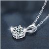 Image 3 : 2 CT GRA CERTIFIED ROUND BRILLIANT 925S NECKLACE