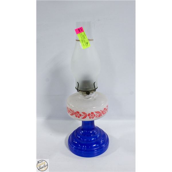 VINTAGE QUEEN ANN HOME SWEET HOME RED FLOWER MILK