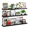 Image 1 : NEW LAVEZEE 47" LONG PHOTO PICTURE LEDGE SET OF 3