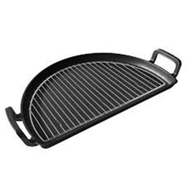 NEW HALF MOON GRATE FOR KAMADO GRIDDLE PAN 22"
