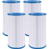 Image 1 : NEW TYPE A OR C POOL FILTER COMP W INTEX 8PK
