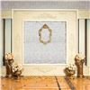 Image 1 : NEW FLOWER WALL PANEL BACKDROP DECOR BLOSMON IVORY