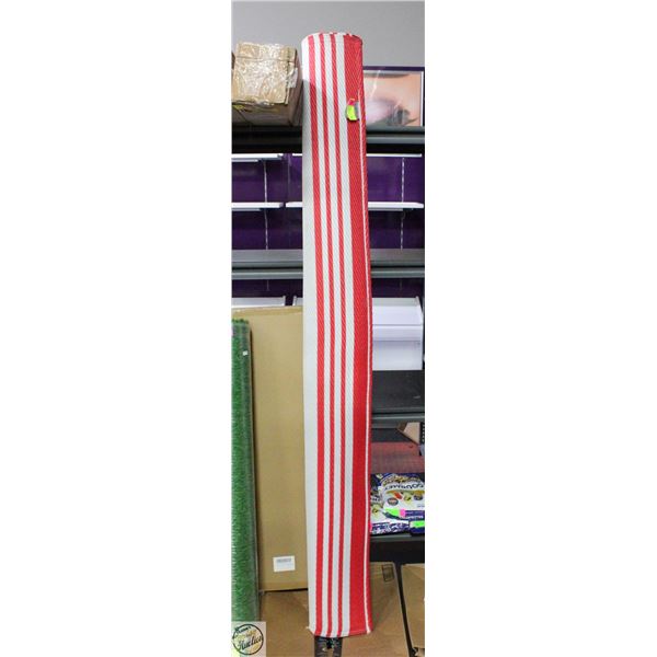 SONOMA PATIO RUG 6 X 9' RED/WHITE