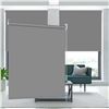 Image 1 : BRAND NEW KOKORONA CORDLESS ROLLER SHADES BLACK