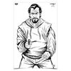 Image 1 : NEW EZE SCORER 23 X 35" BAD GUY TARGET 100PK