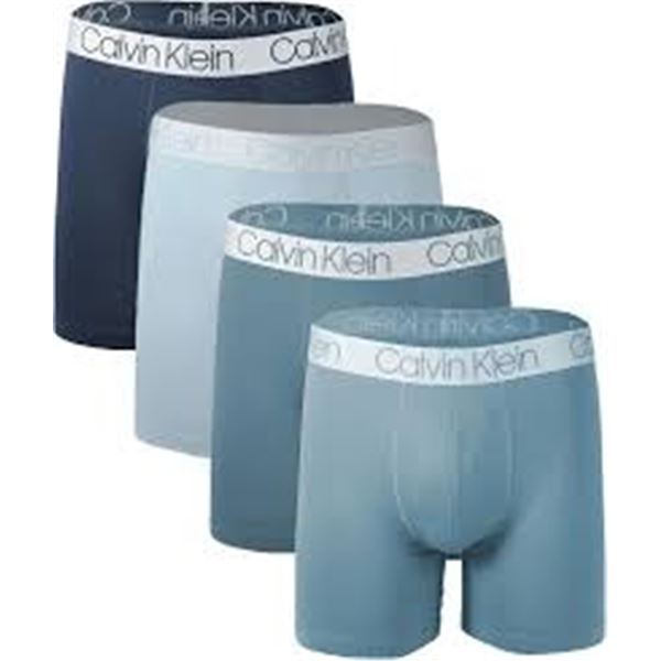 NEW 4PK CALVIN KLEIN MEDIUM BOXER BRIEFS