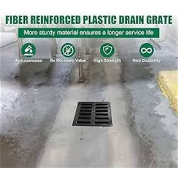 BRAND NEW NATOELA FIBERGLASS CACTH BASIN GRATE