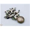 Image 1 : VINTAGE BEADED NECKLACE WITH LARGE PENDANT