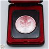 Image 1 : 1 OZ CANADA SILVER MAPLE LEAF “PURE” IN CASE