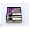 Image 1 : ANTIQUE GILLETTE SHAVER WITH BLADE CASES & CASE