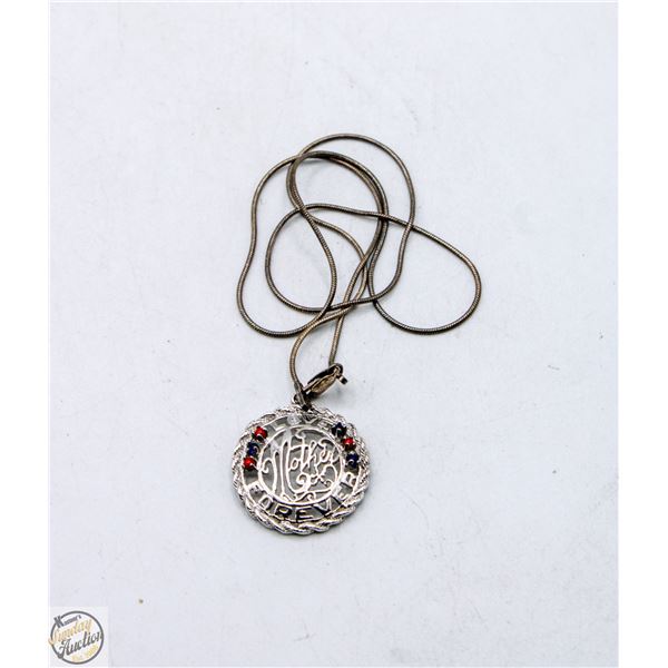 8.2 GRAMS(MOTHER) 925 SILVER PENDANT