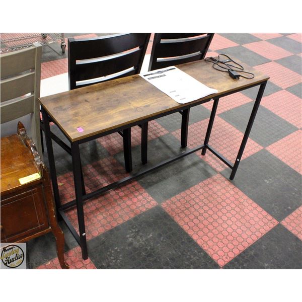 NEW ASSEMBLED USB SOFA TABLE