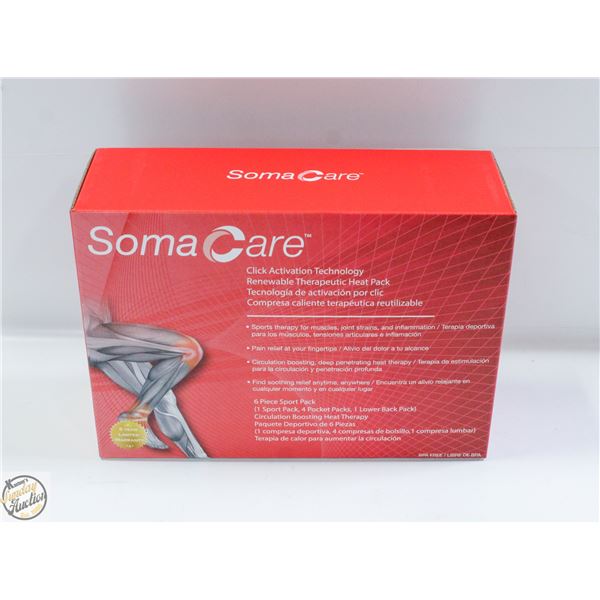 BRAND NEW SOMA CARE 6 PIECE SPORTS PACK OF