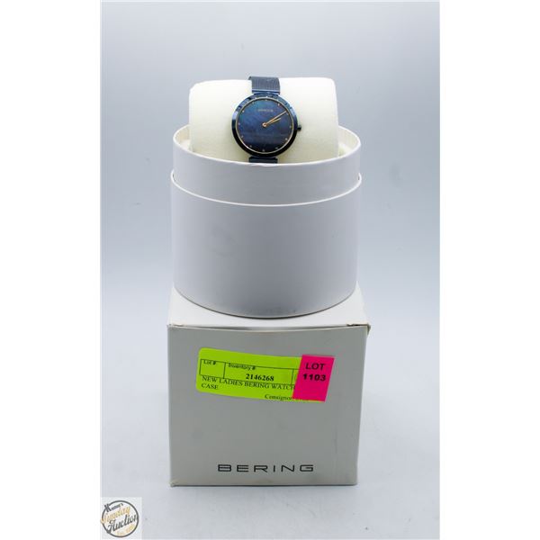 NEW LADIES BERING WATCH, 33MM CASE