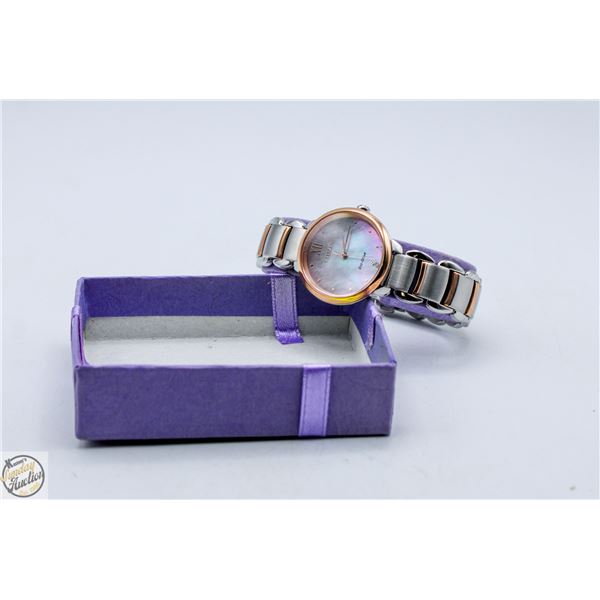 CITIZEN ECO-DRIVE LADIES WATCH, 30MM CASE