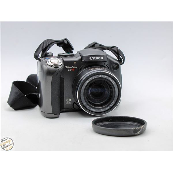 CANON POWER SHOT S3 IS CAMERA W/ OPTICAL ZOOM
