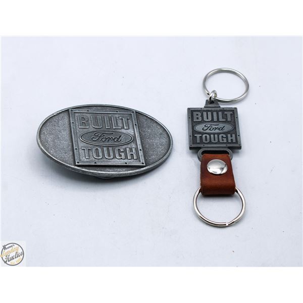 NEW OLD STOCK BUILT FORD TOUGH BELT BUCKLE &