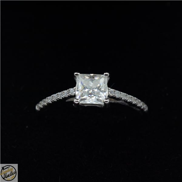 #3507-1.00 CT GRA CERTIFIED PRINCESS CUT