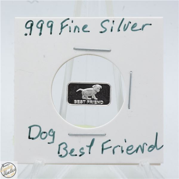 #3554- CANADIAN .999 FINE SILVER 1 GRAM TOKEN
