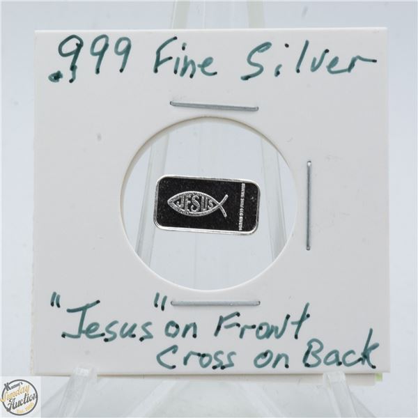 #3556- CANADIAN .999 FINE SILVER 1 GRAM TOKEN