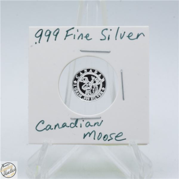 #3551- CANADIAN .999 FINE SILVER 1 GRAM TOKEN