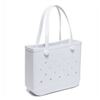 Image 1 : BRAND NEW EVA BEACH BAG RUBBER TOTE BAG WHITE