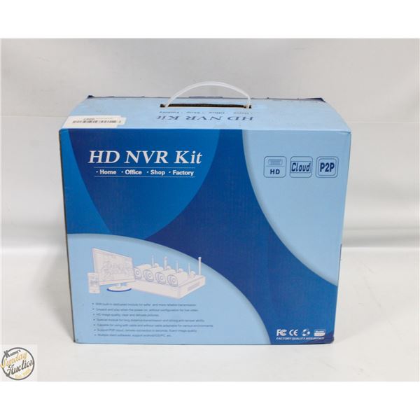 HISEEU 4 CHANNEL HD NVR KIT