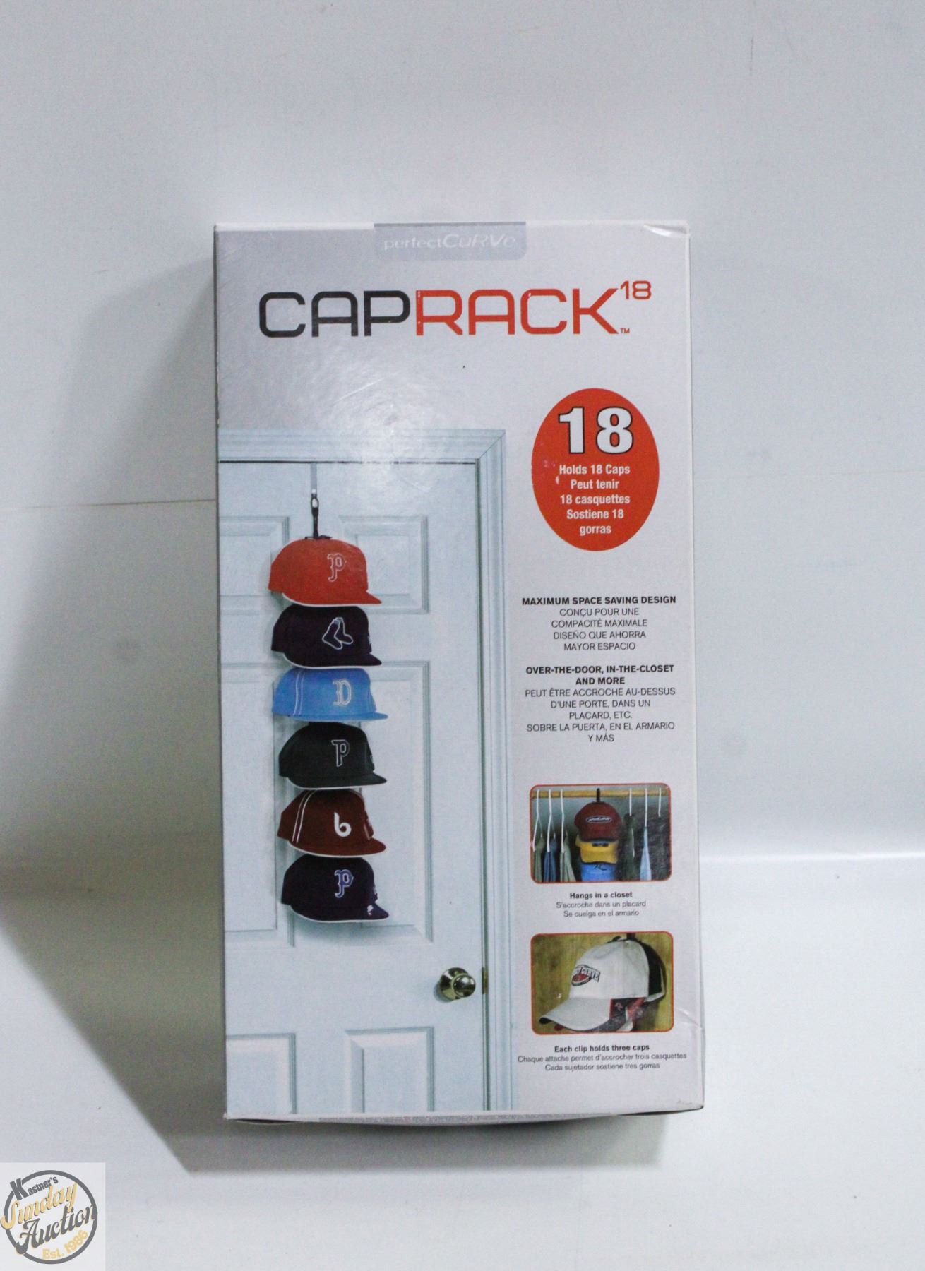 Novacap Cap Rack Array NEW SEALED CAP RACK