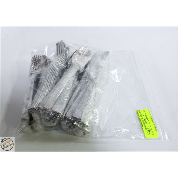 NEW REPACKED 60PC RESTO FLATWARE SILVERWARE
