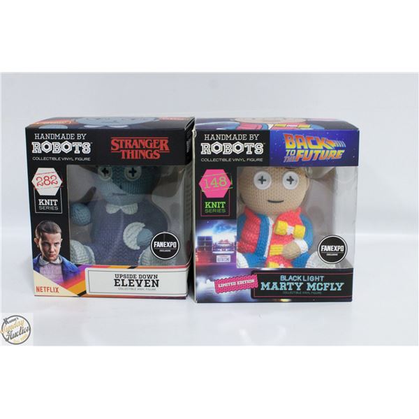 NEW 2 ROBOTS BACK TO THE FUTURE