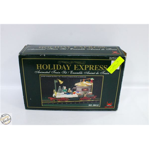 HOLIDAY EXPRESS ANIMATED TRAIN SET NO. 384-2