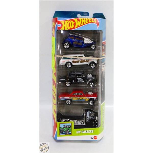 SEALED HOTWHEELS HW GASSERS 5 PACK