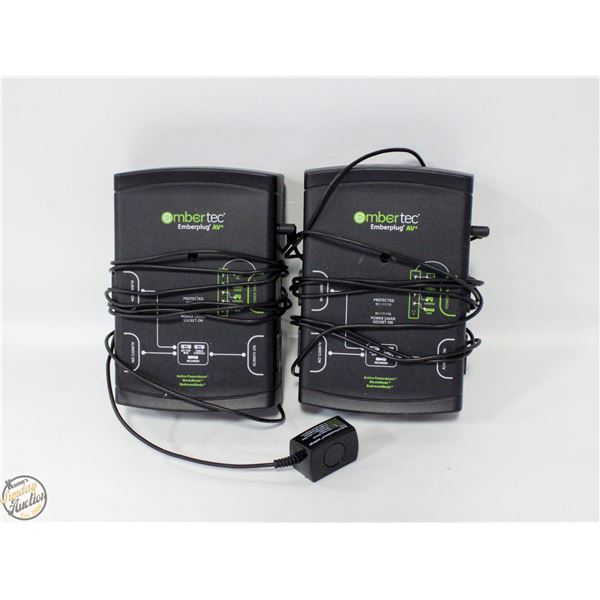 PAIR OF EMBERTEC HOME SMART PLUGS