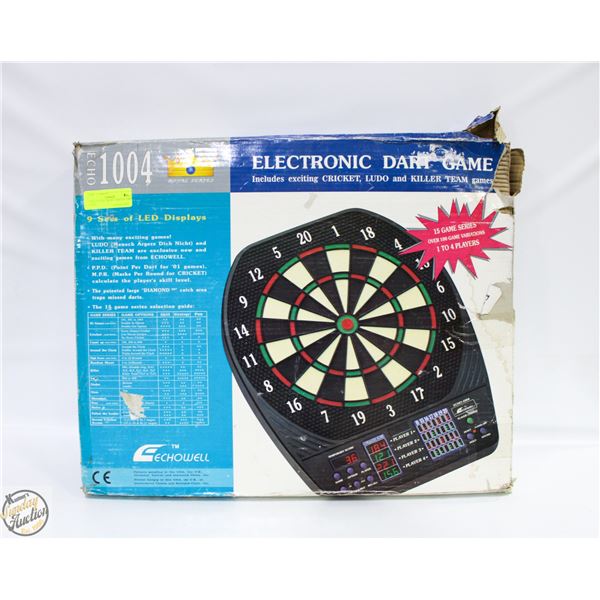 UNUSED ELECTRONIC DART BOARD GAME