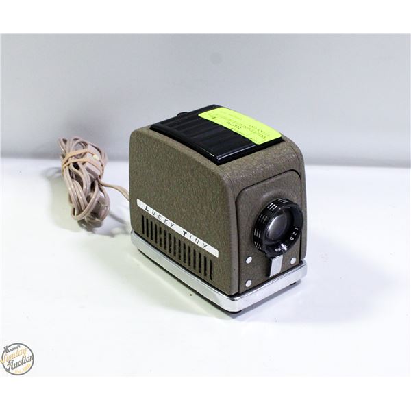 ANTIQUE MINI SLIDE PROJECTOR “LUCKY TINY”