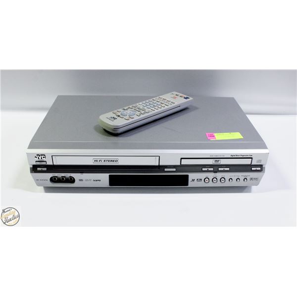 JVC HIFI STEREO VCR/DVD COMBO