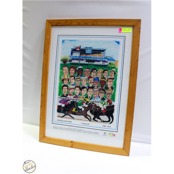 NORTHLANDS PARK HISTORICAL 1900-2018 22"X30"