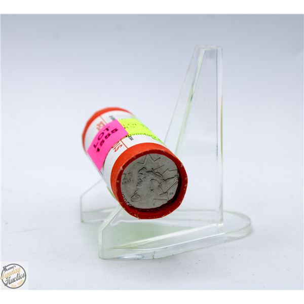 CURLING OLYMPICS 2007 ROLL OF QUARTERS