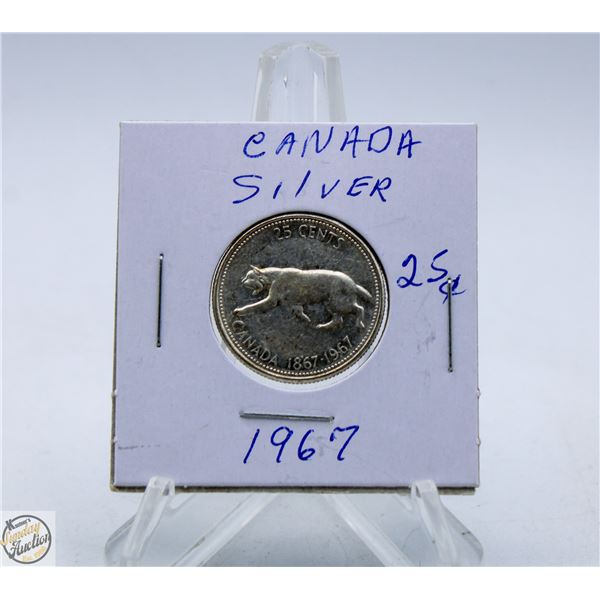 1967 SILVER 25C