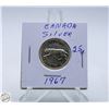 Image 1 : 1967 SILVER 25C