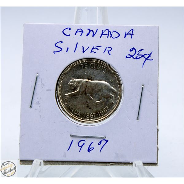 1967 SILVER 25C