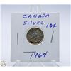 Image 1 : 1964 SILVER 10C