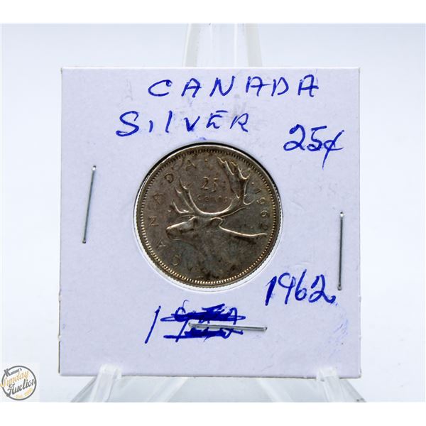 1962 SILVER 25C
